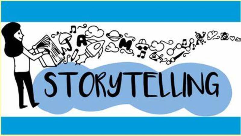 Storytelling cũng bao gồm cử chỉ, hành động